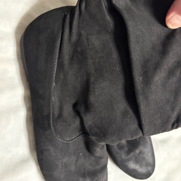 Black Suede Ankle Boots - Picture 10 of 10